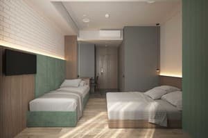Отель FULL HOUSE apart hotel. Стандарт двухместный Room 5 (2+1) 3