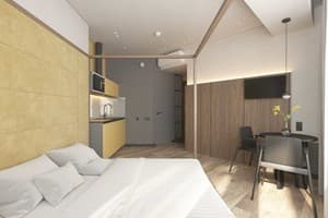 Отель FULL HOUSE apart hotel. Студио двухместный Room 10 4